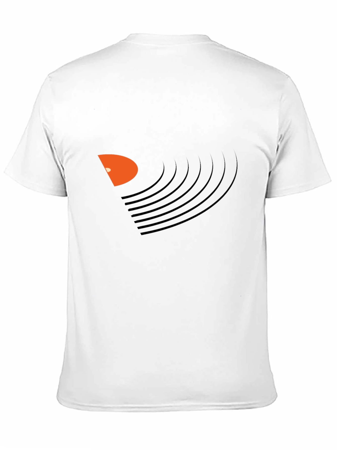 Vinyl Record Graphic Black T-Shirt
