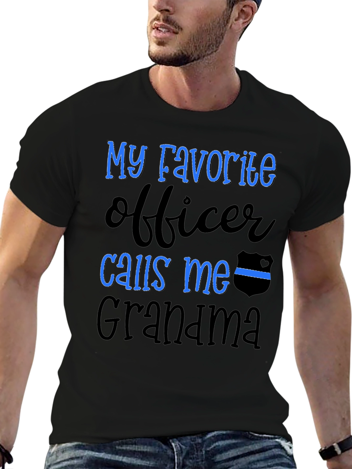My Favorite Officer Calls Me Grandma T-Shirt