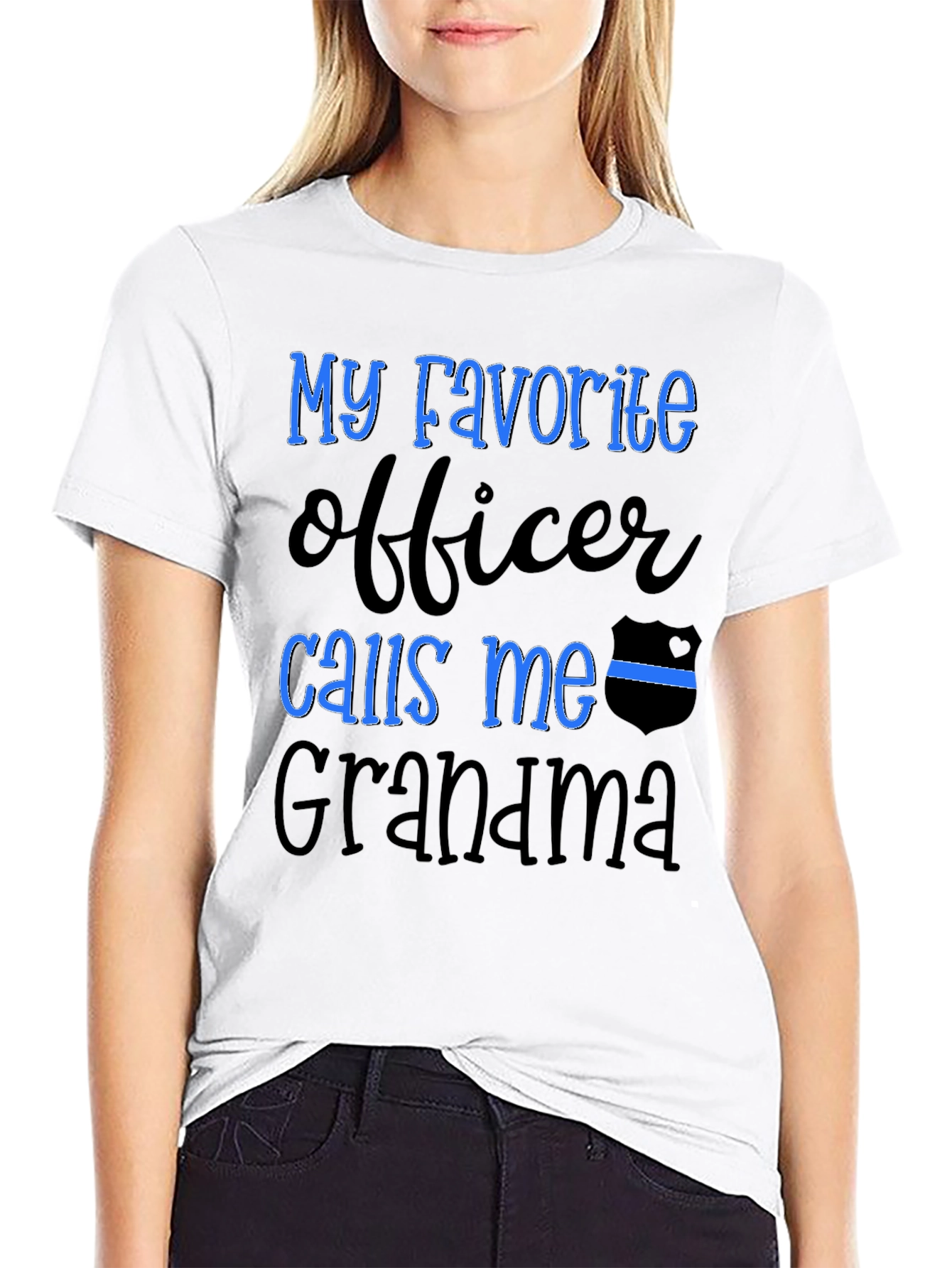 My Favorite Officer Calls Me Grandma T-Shirt