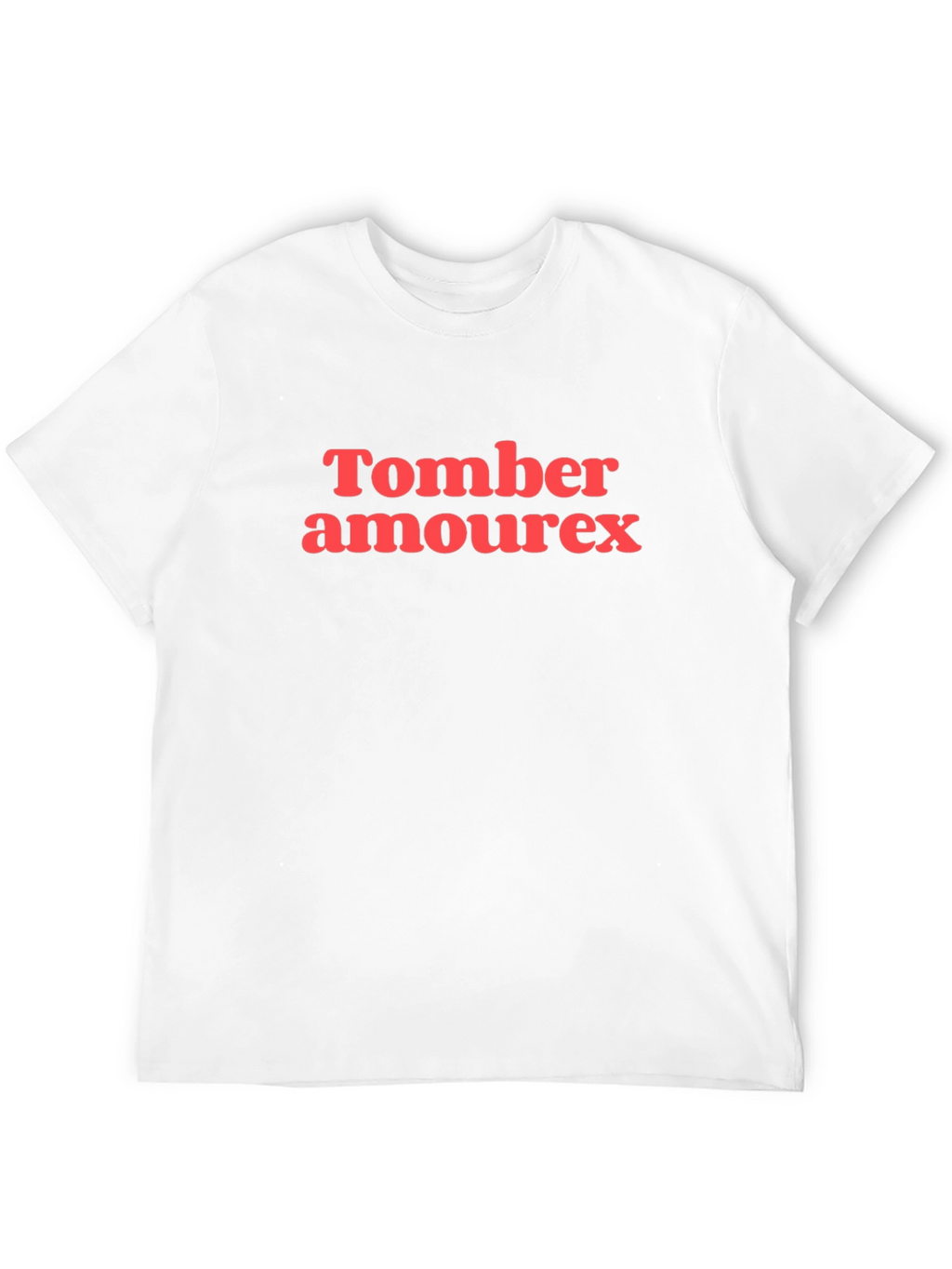 Tomber Amoureux Graphic T-Shirt - Black