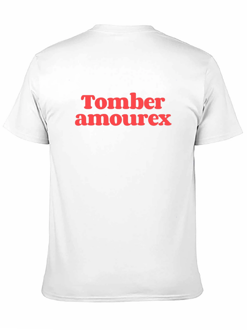 Tomber Amoureux Graphic T-Shirt - Black