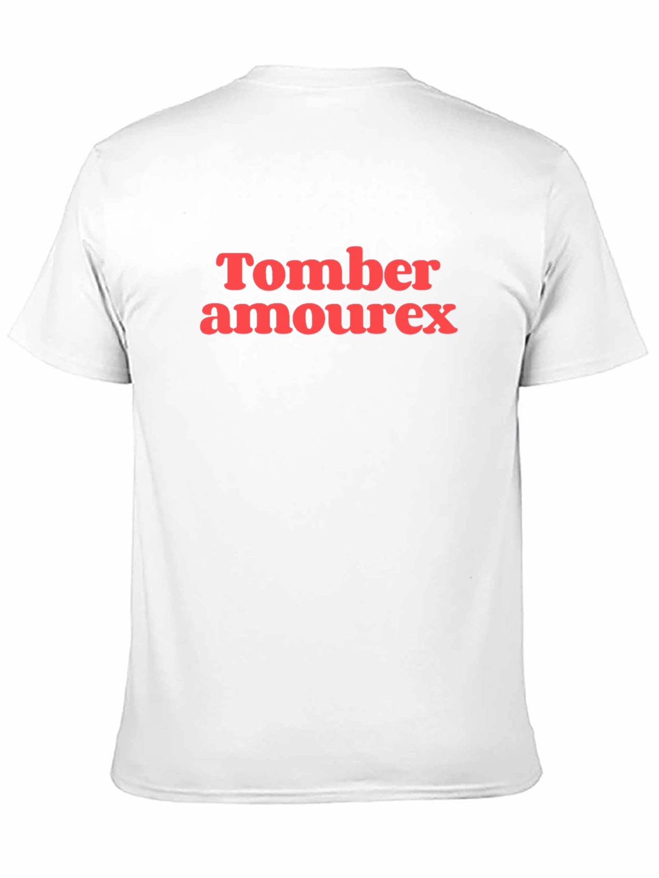 Tomber Amoureux Graphic T-Shirt - Black