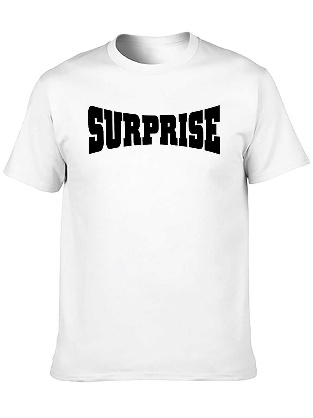 Surprise Graphic T-Shirt - Mens Black Tee