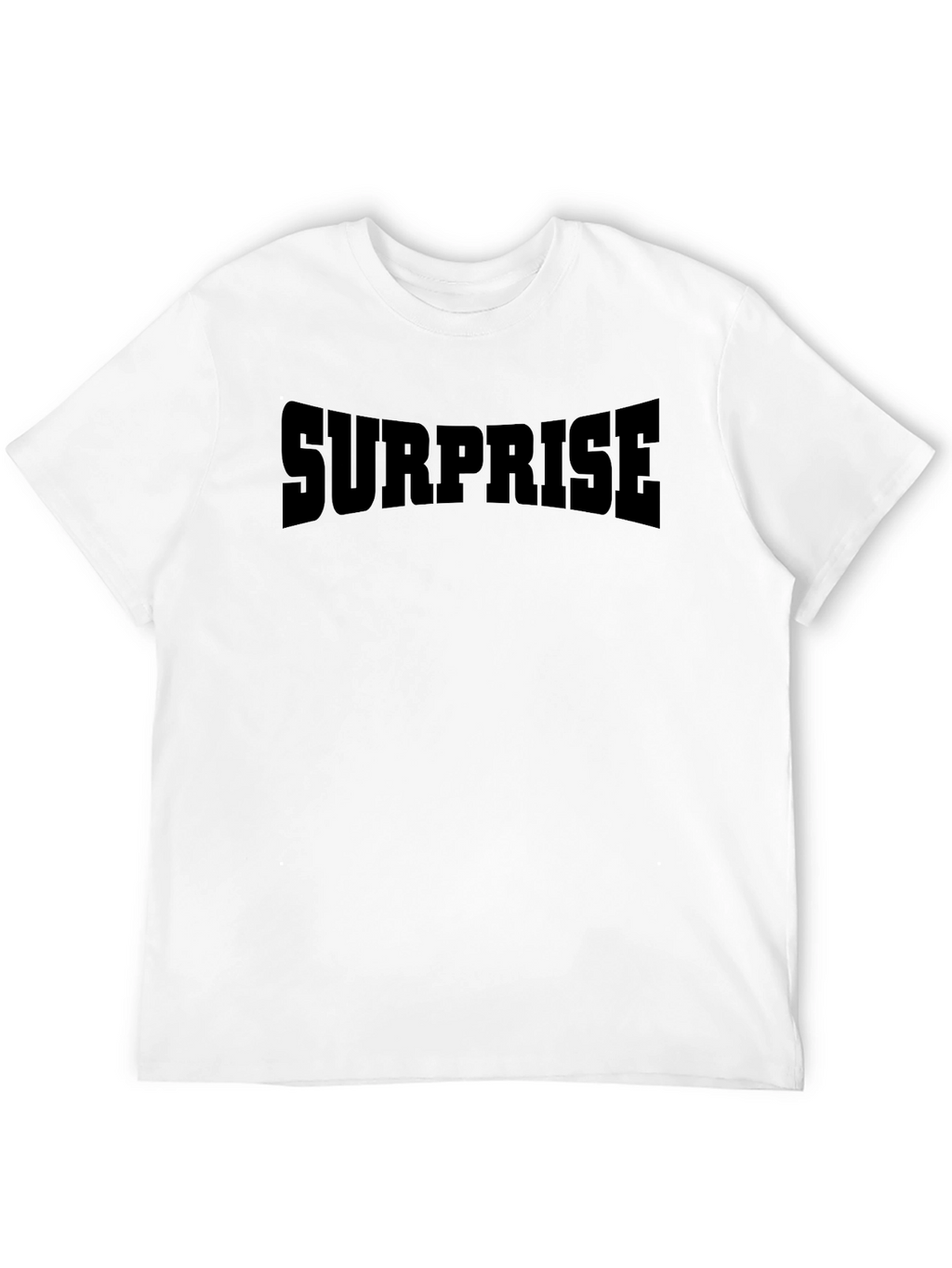 Surprise Graphic T-Shirt - Mens Black Tee