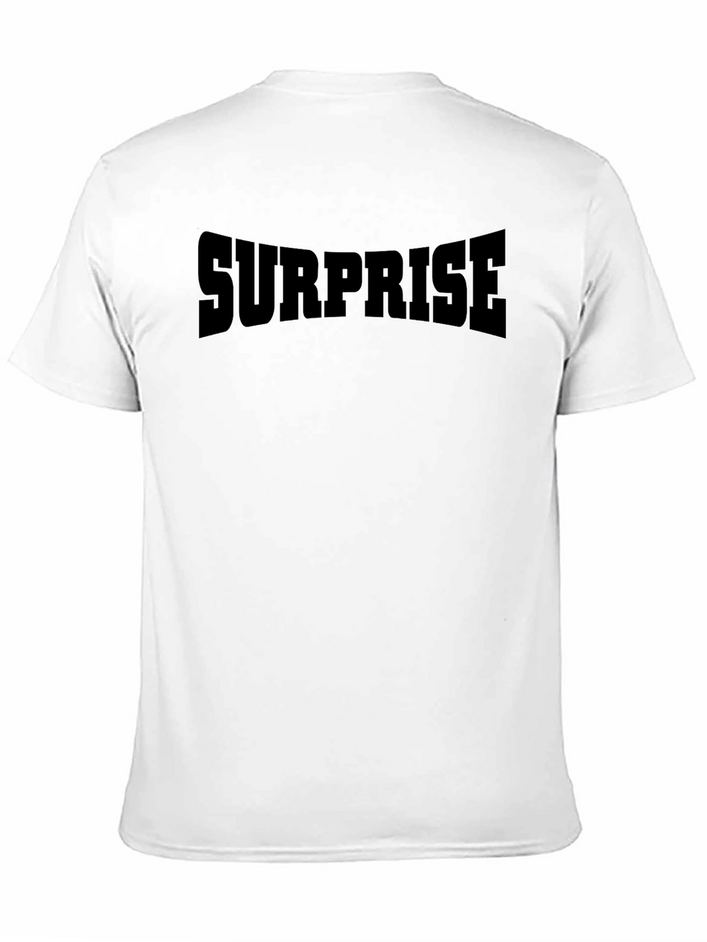 Surprise Graphic T-Shirt - Mens Black Tee