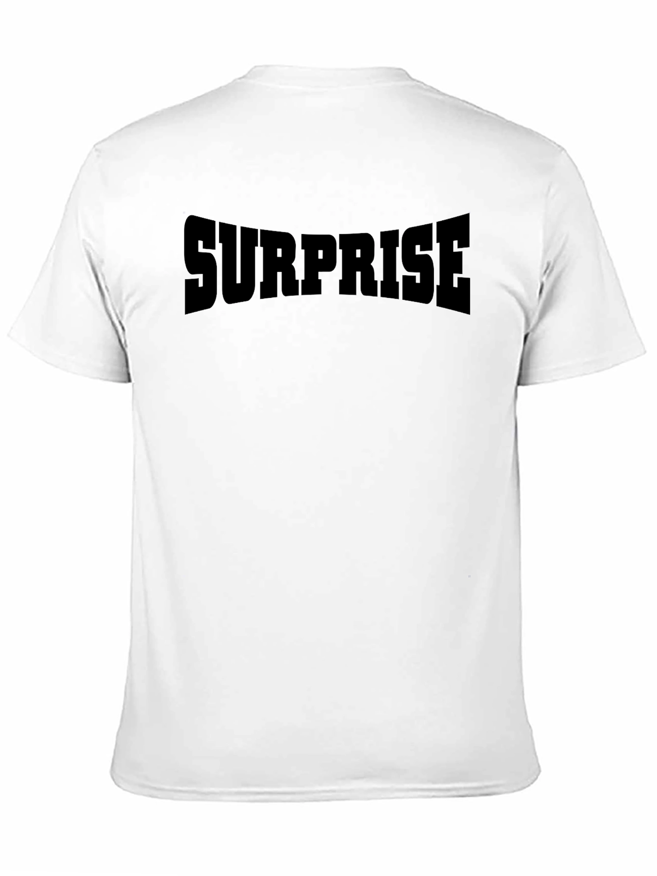 Surprise Graphic T-Shirt - Mens Black Tee