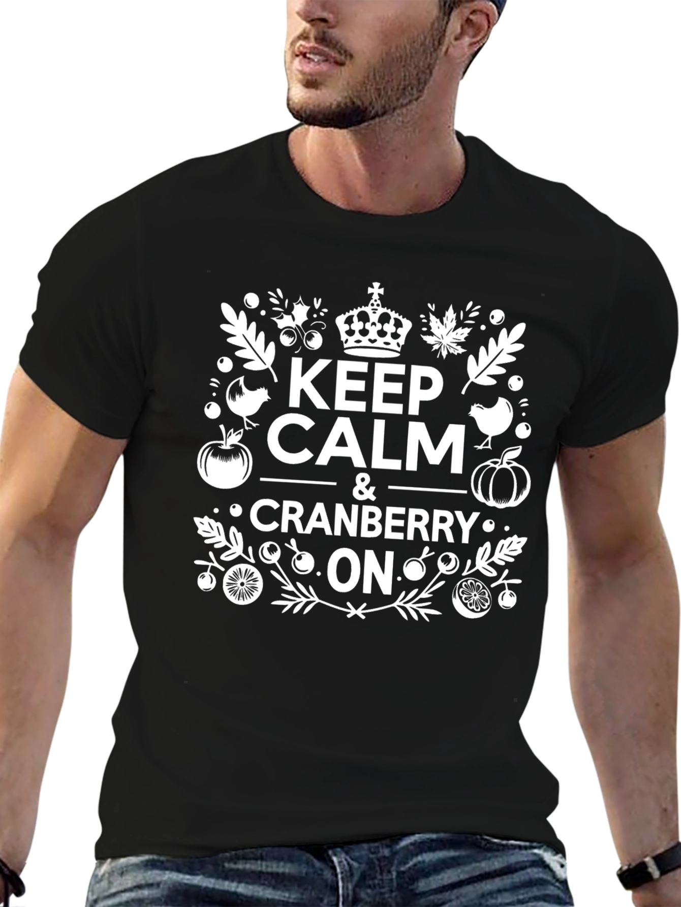 Keep Calm & Cranberry On T-Shirt