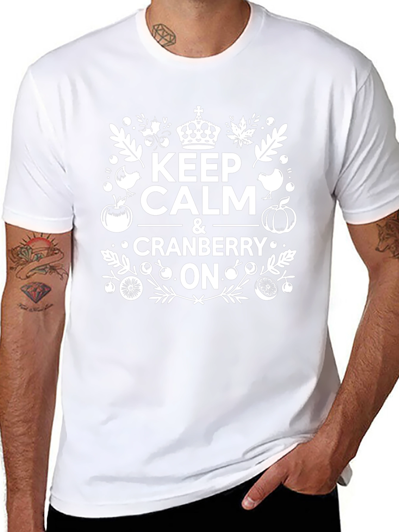 Keep Calm & Cranberry On T-Shirt