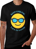 Keep Smiling Life is Good T-Shirt