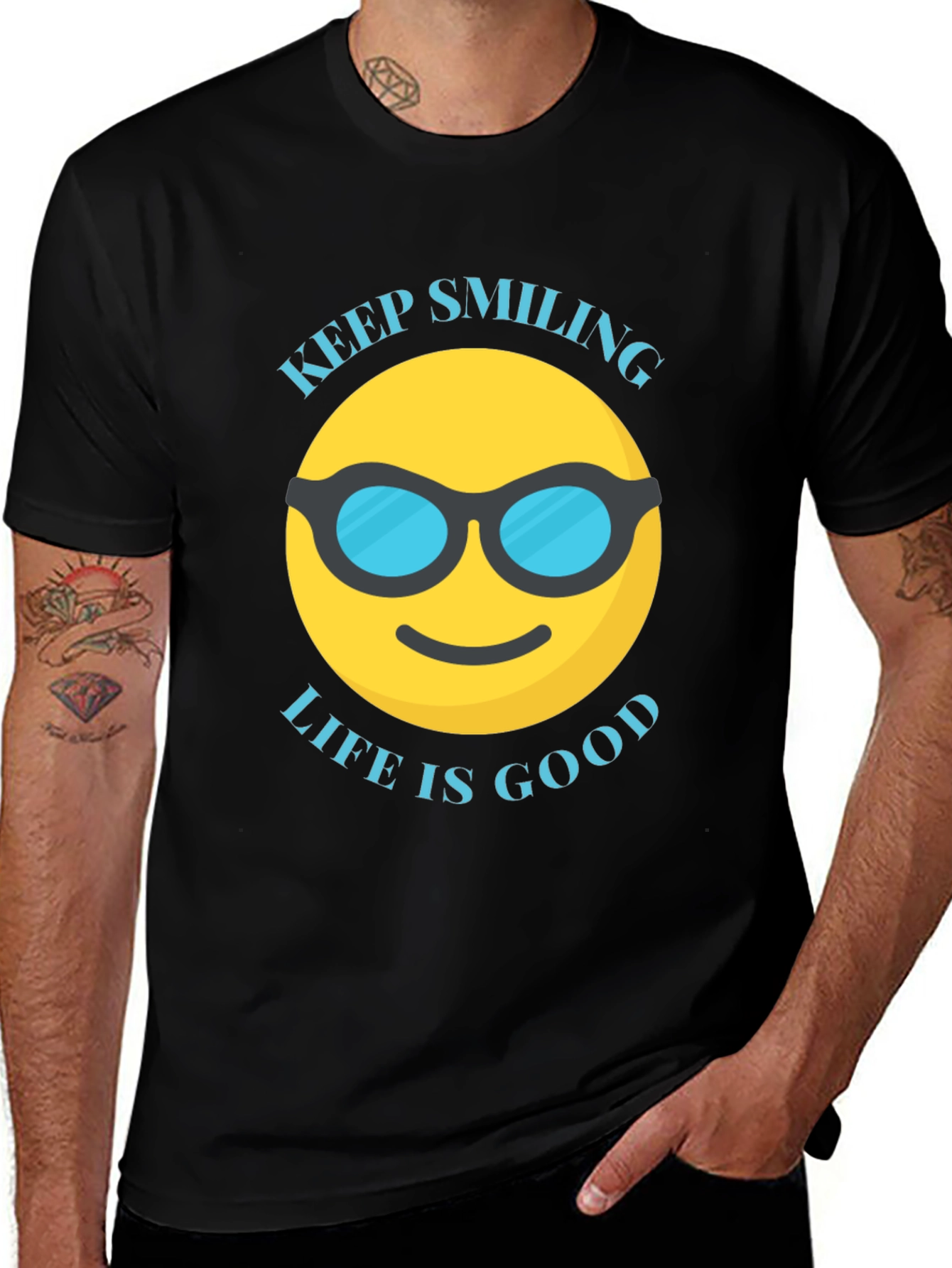 Keep Smiling Life is Good T-Shirt