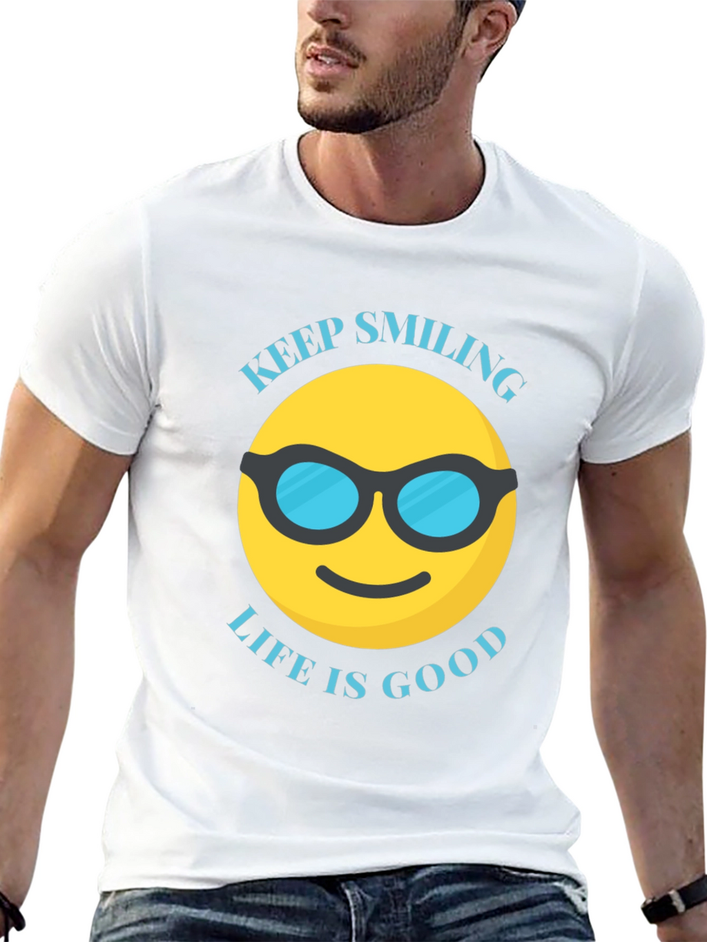 Keep Smiling Life is Good T-Shirt