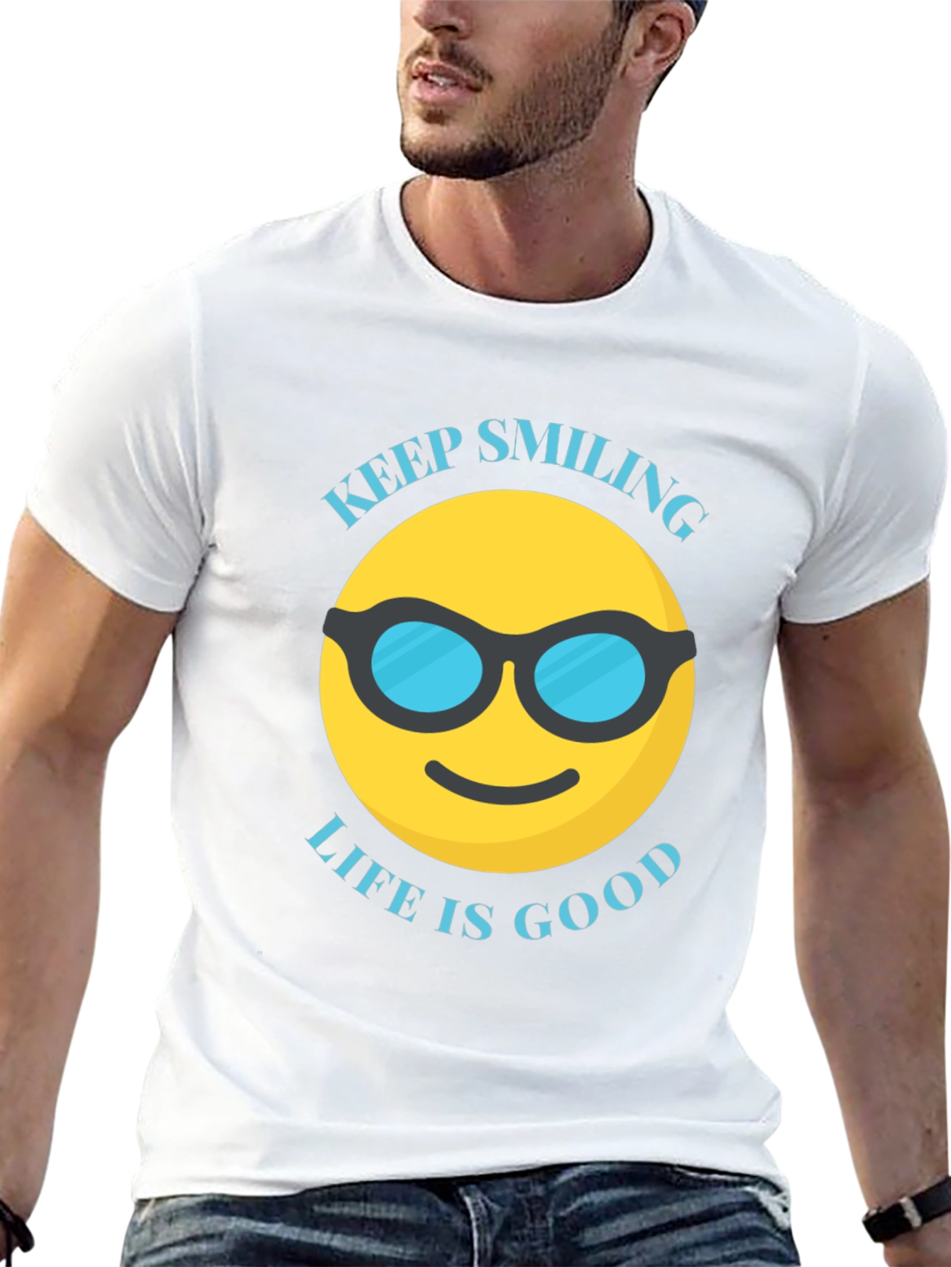 Keep Smiling Life is Good T-Shirt