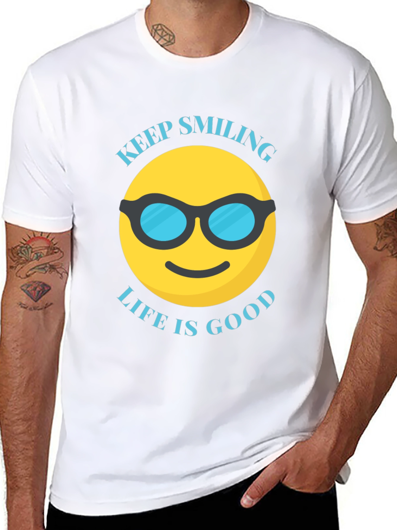 Keep Smiling Life is Good T-Shirt