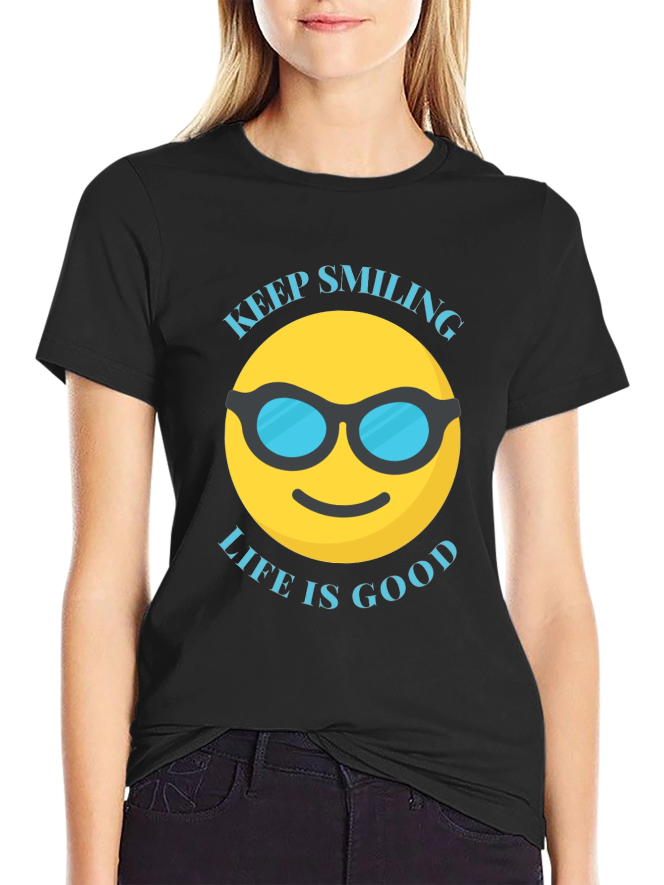Keep Smiling Life is Good T-Shirt