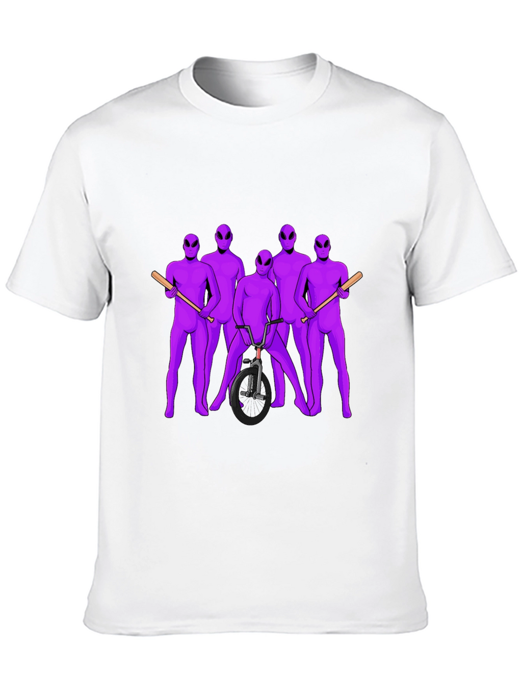 Alien Gangster Graphic T-Shirt - Mens Black Tee