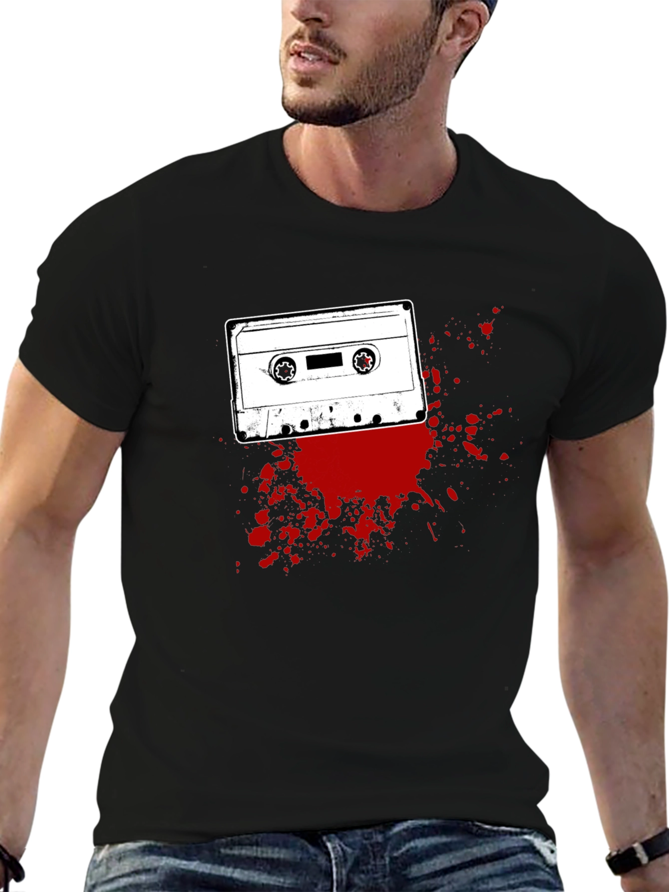 Retro Cassette Tape Graphic Tee