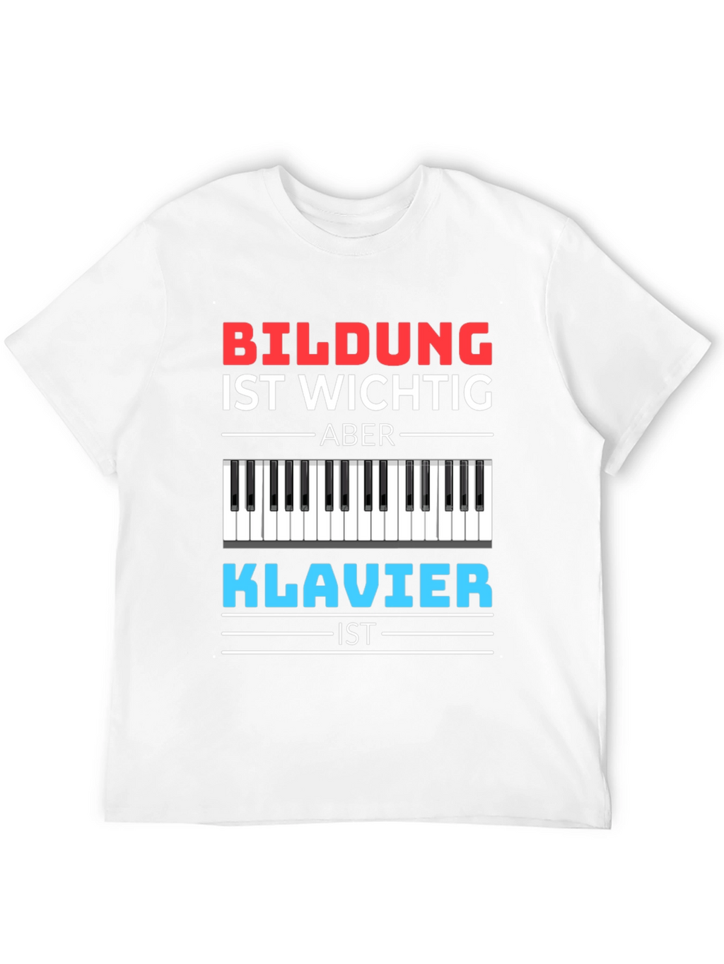 Education Important Piano T-Shirt