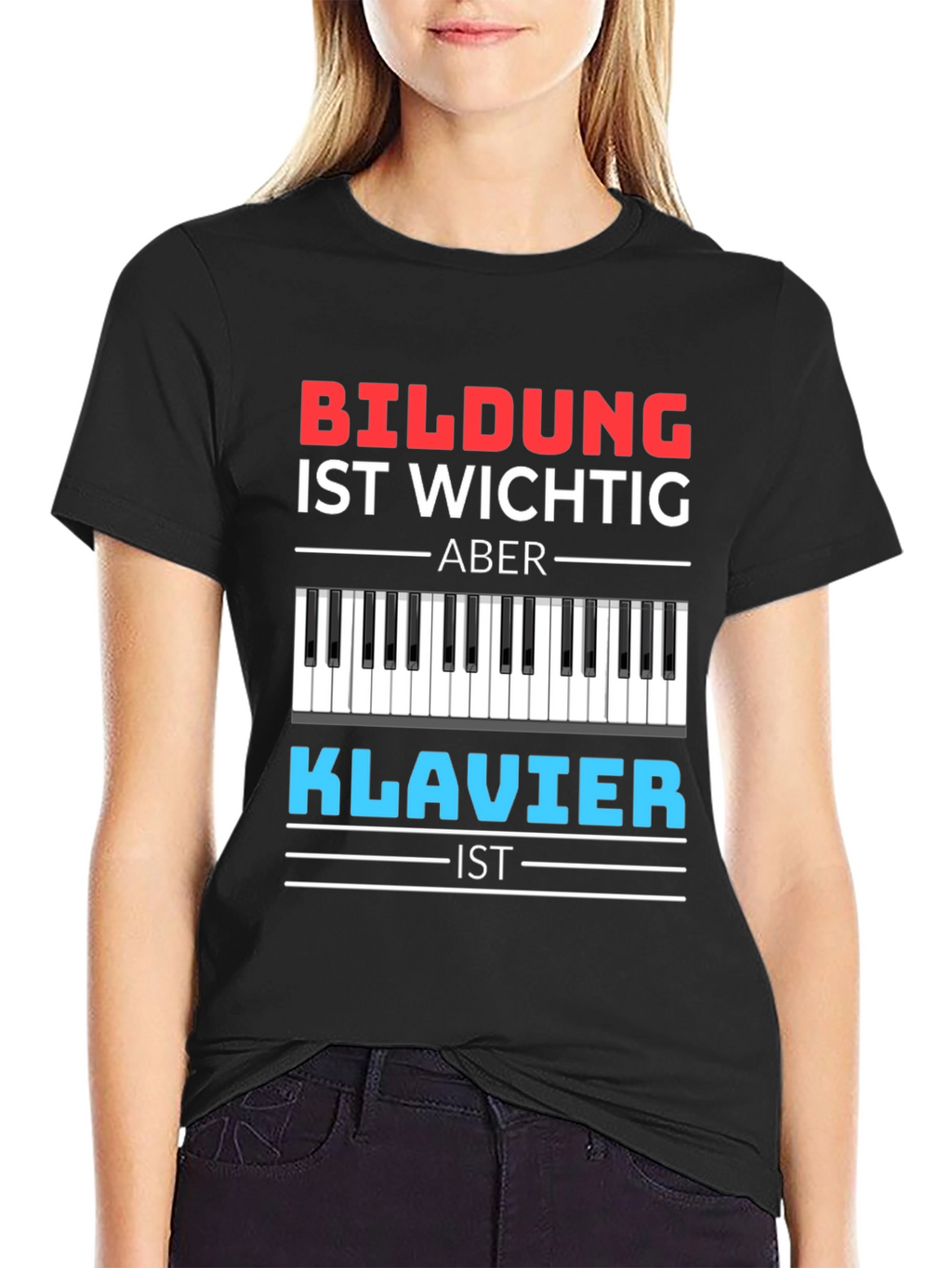 Education Important Piano T-Shirt