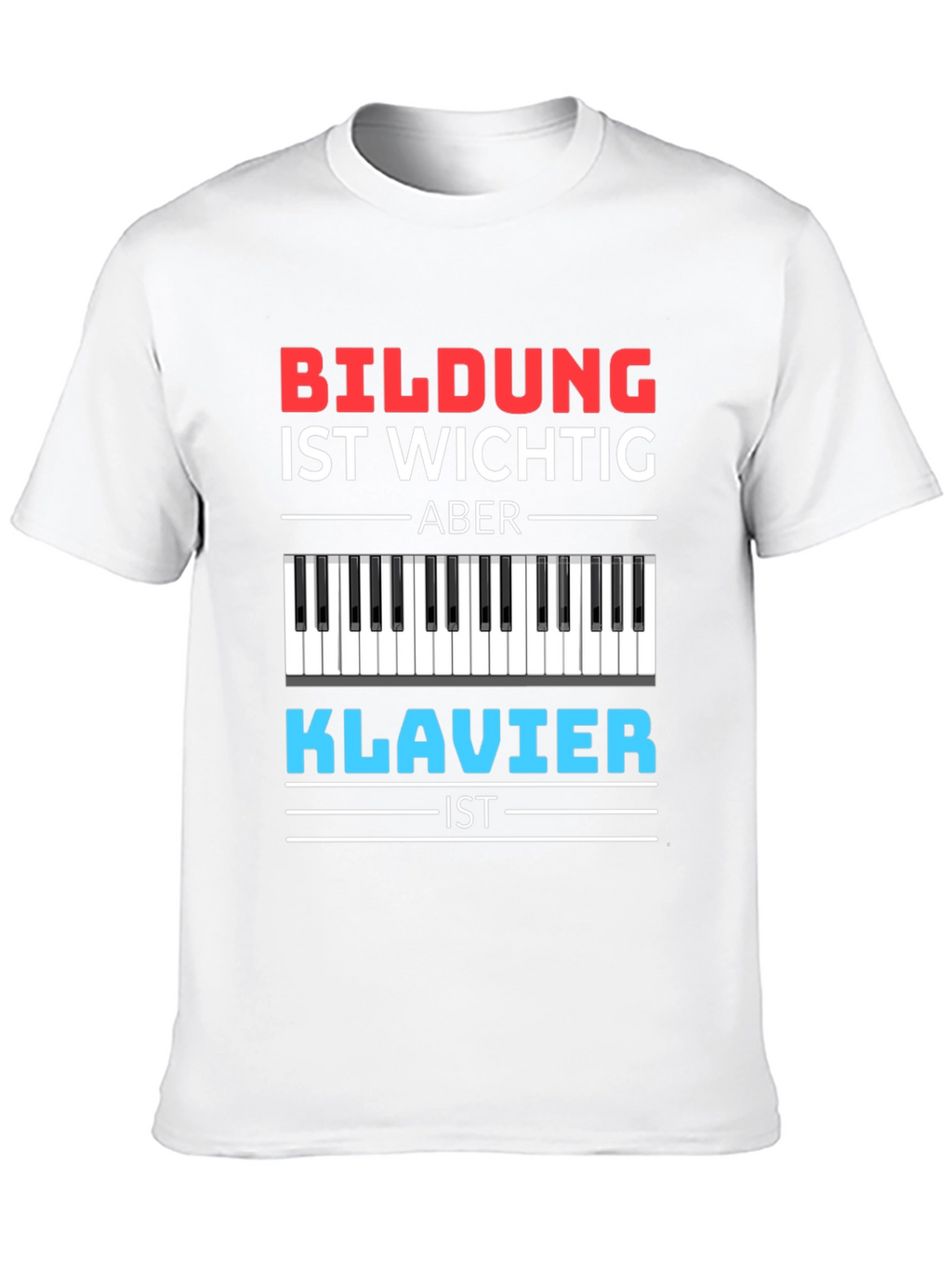 Education Important Piano T-Shirt