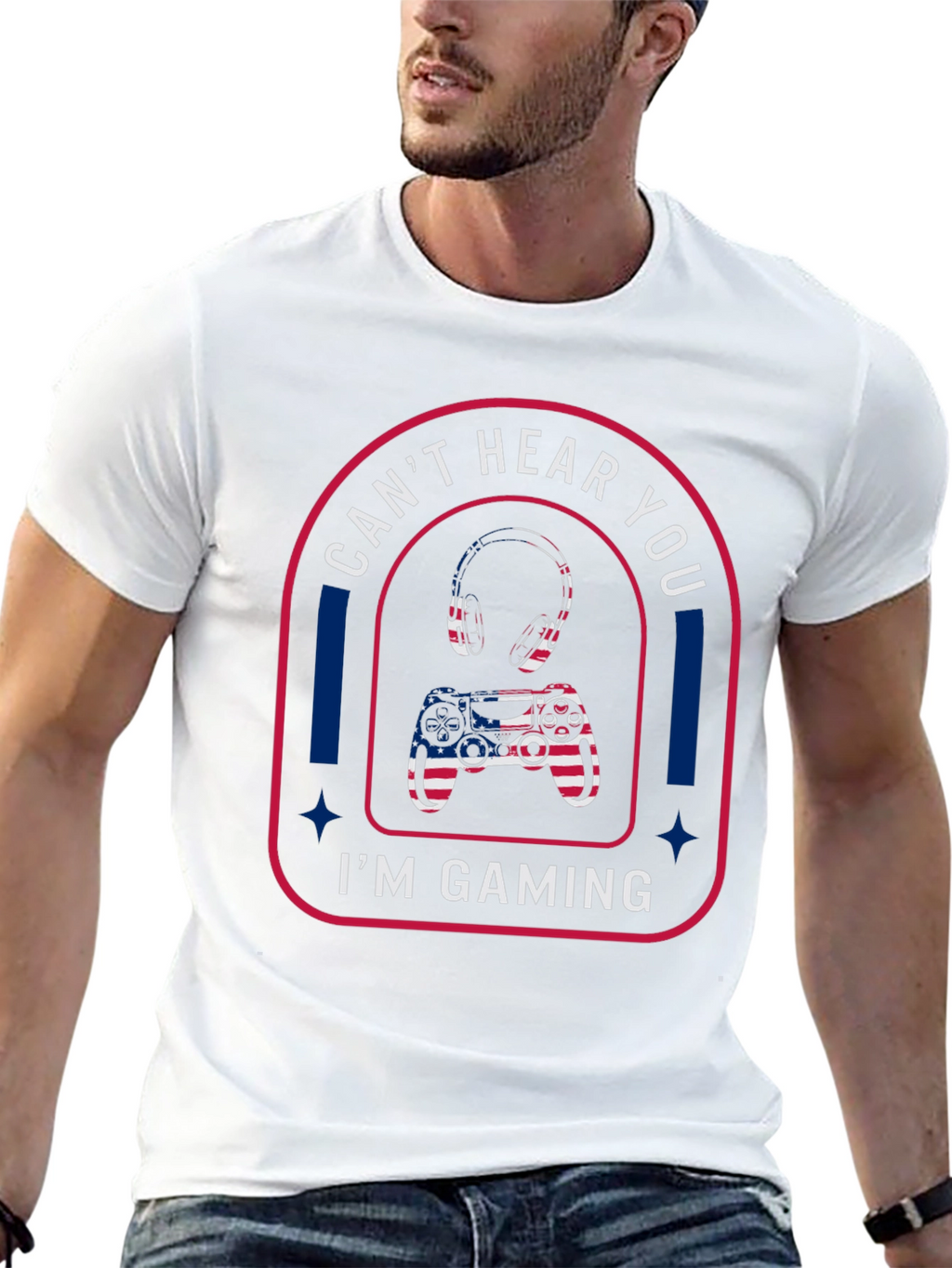 Cant Hear You Im Gaming T-Shirt