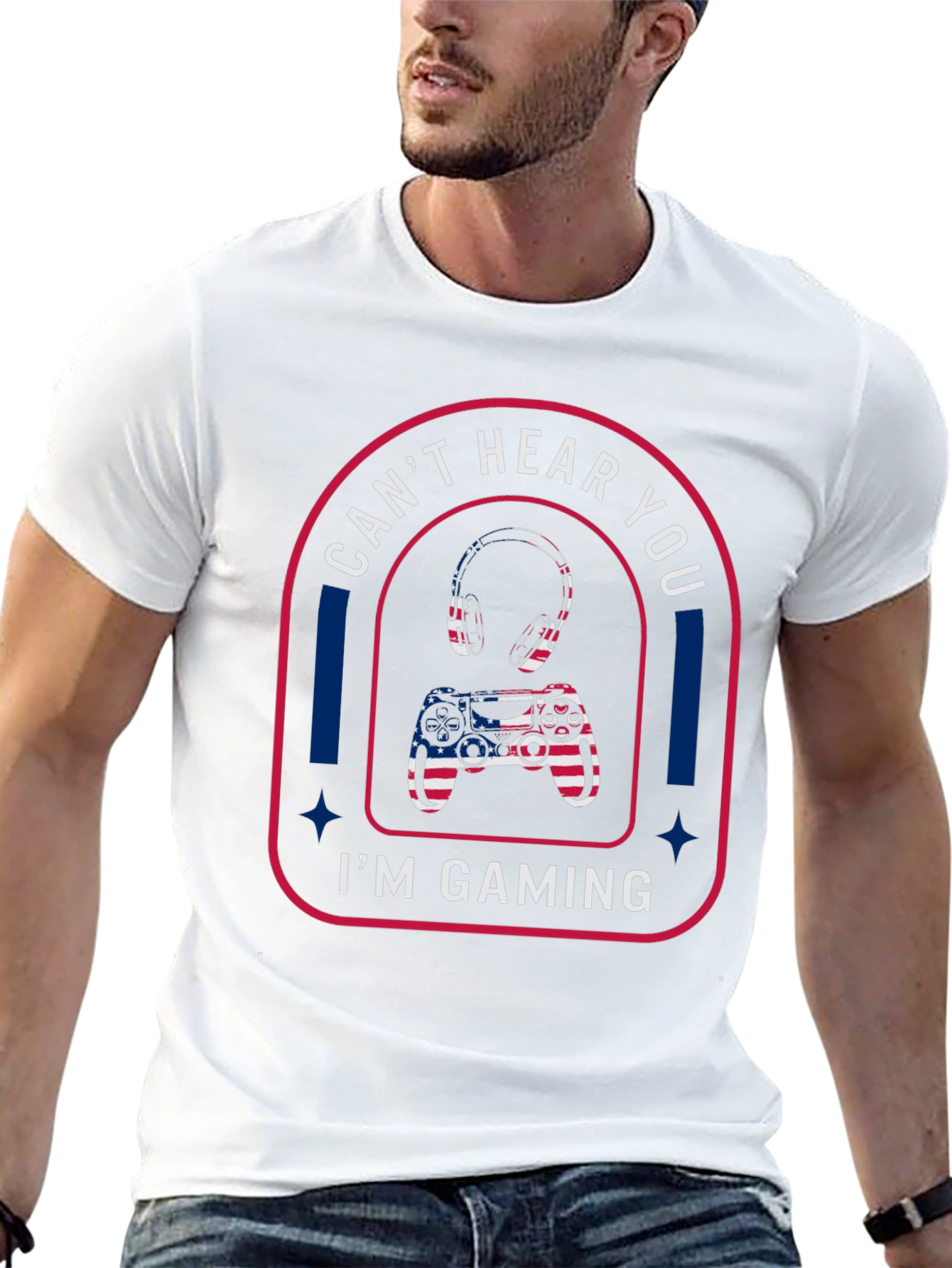 Cant Hear You Im Gaming T-Shirt