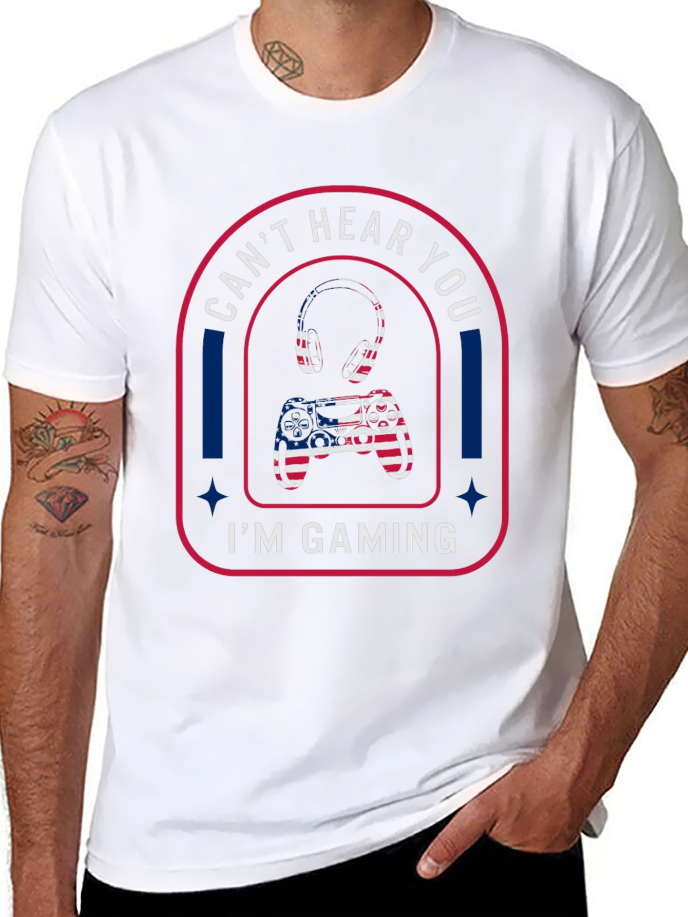 Cant Hear You Im Gaming T-Shirt