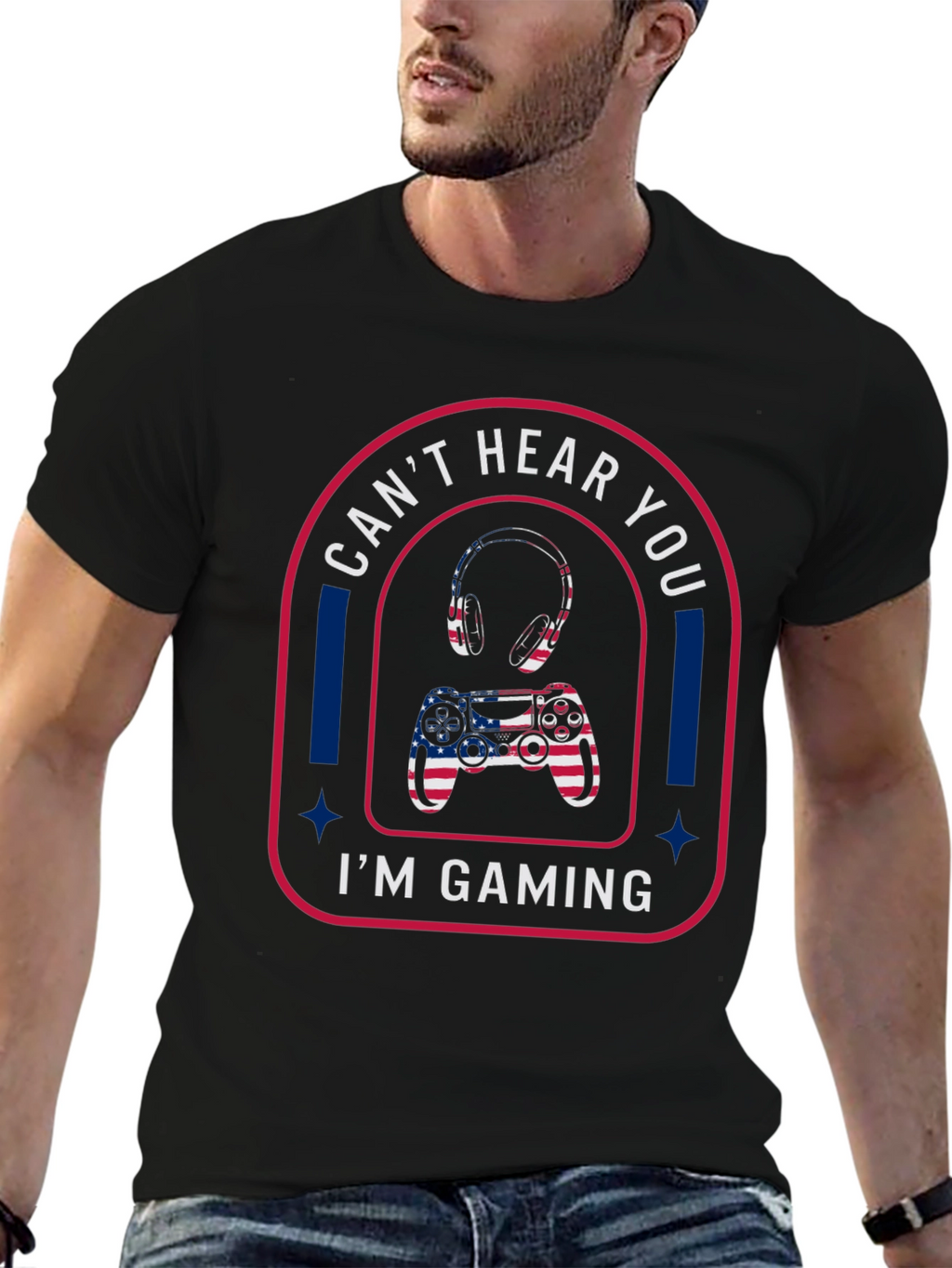 Cant Hear You Im Gaming T-Shirt