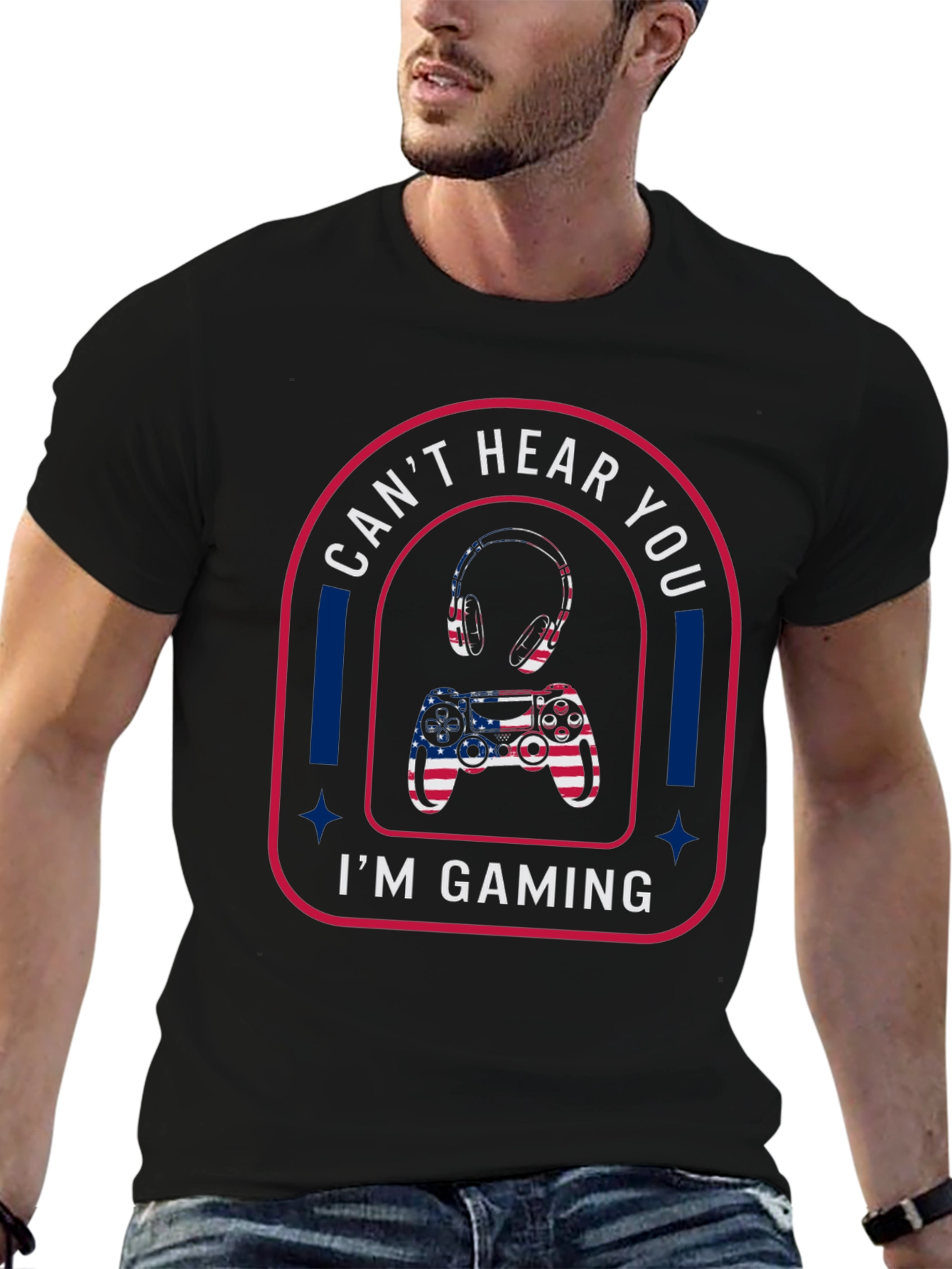 Cant Hear You Im Gaming T-Shirt