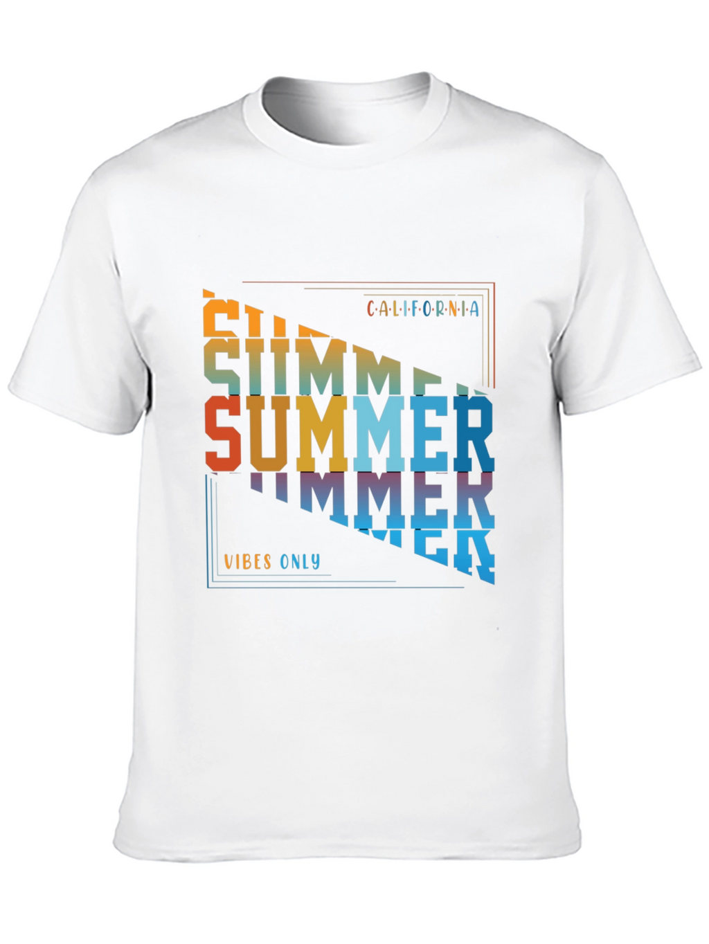 Summer Vibes Graphic Tee - Black