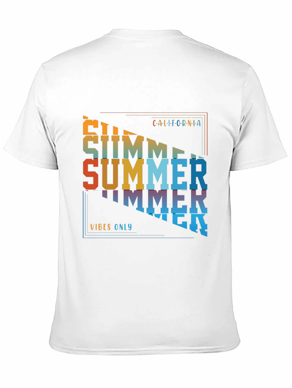 Summer Vibes Graphic Tee - Black