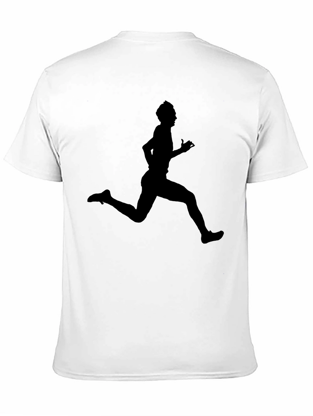 Running Man Graphic Black T-Shirt