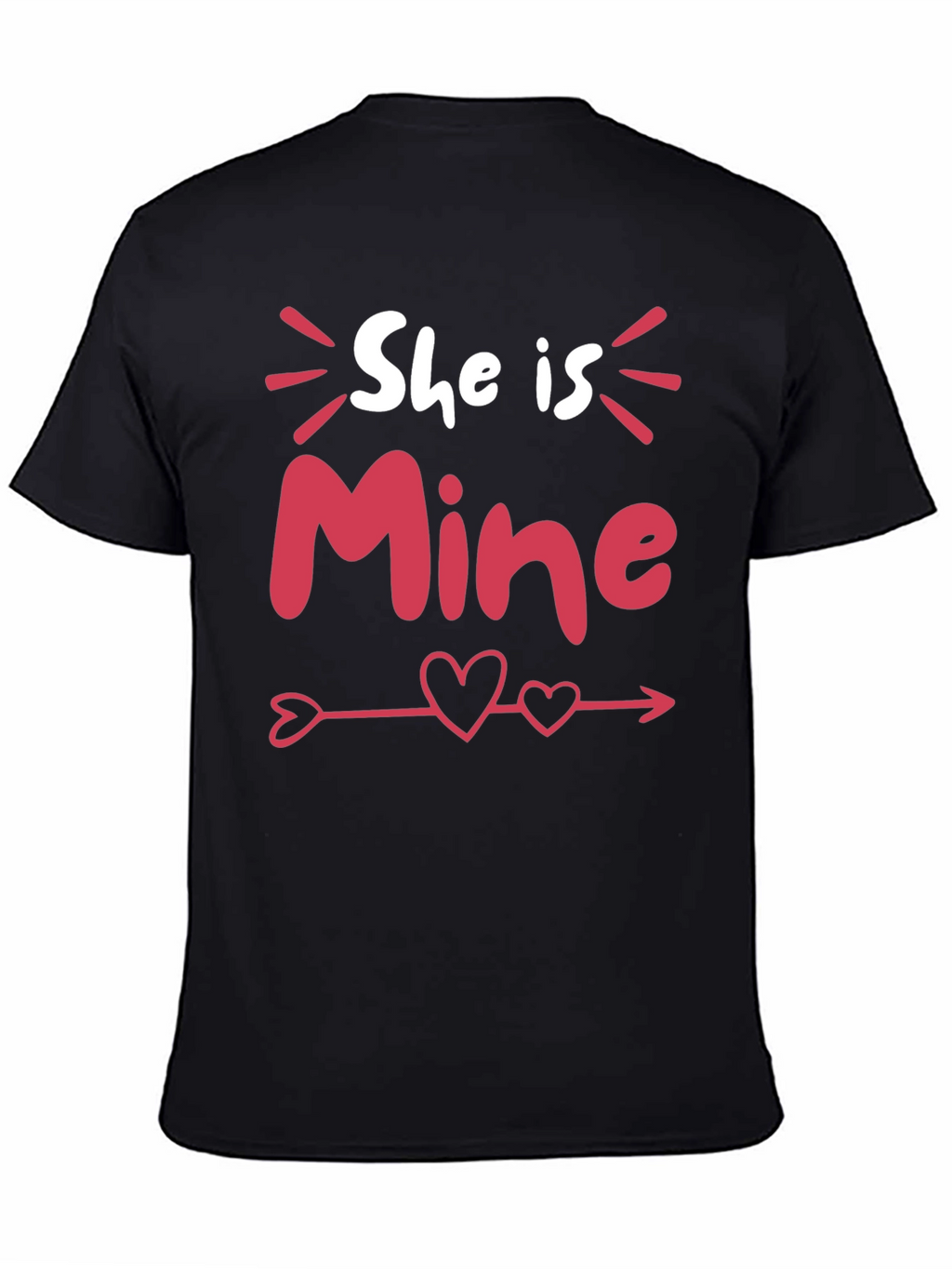 She Is Mine Valentines Day T-Shirt