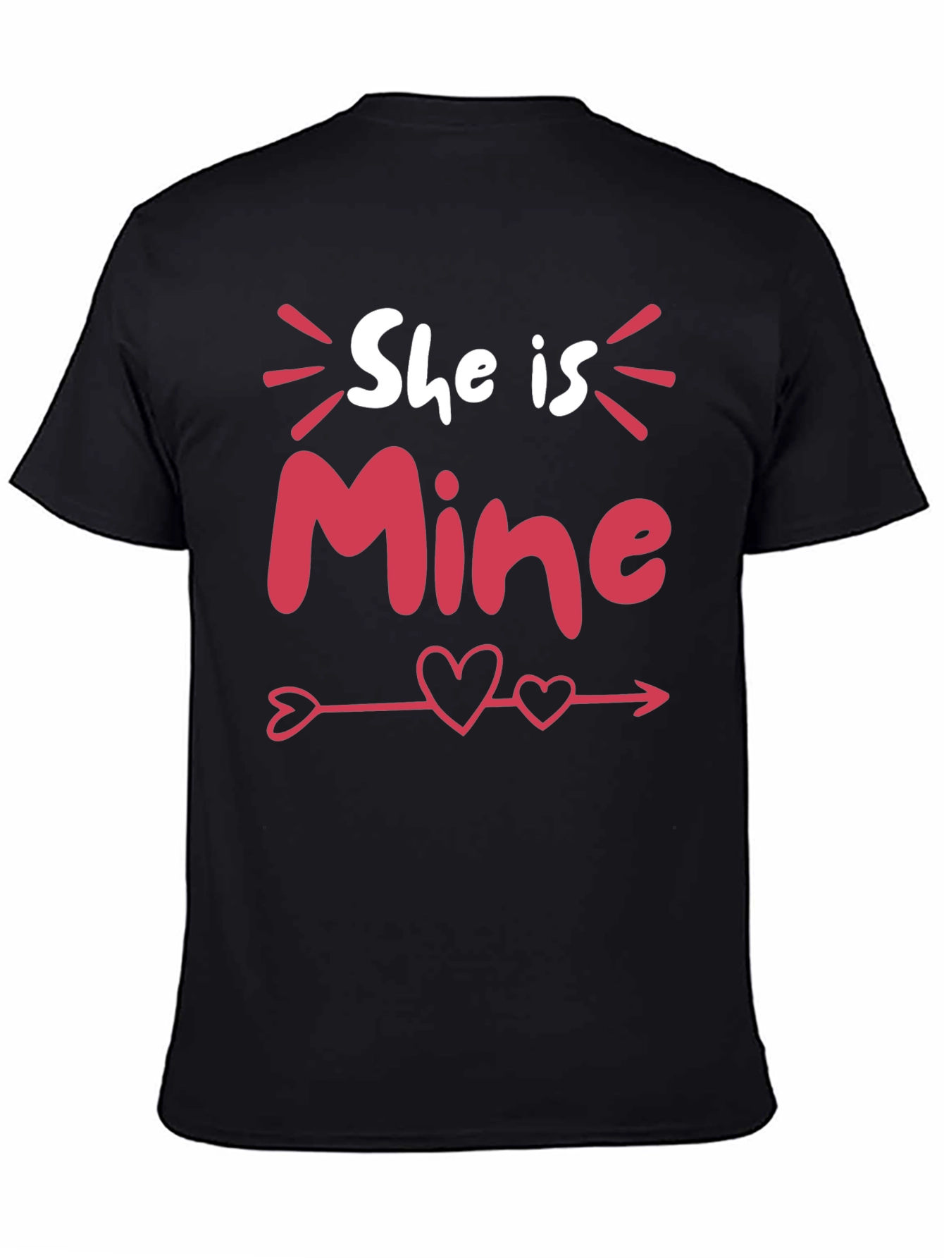 She Is Mine Valentines Day T-Shirt
