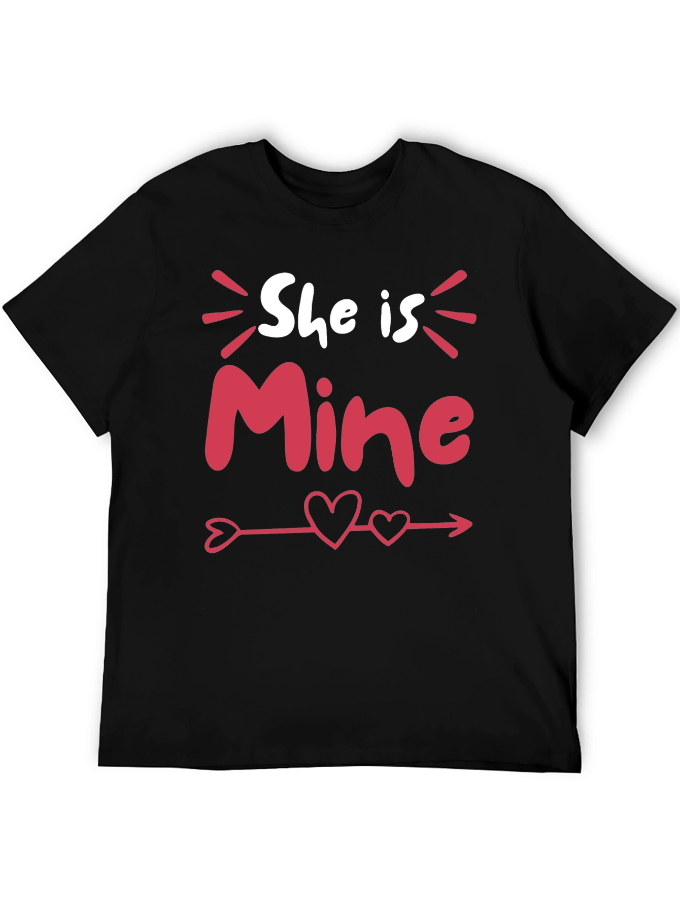 She Is Mine Valentines Day T-Shirt