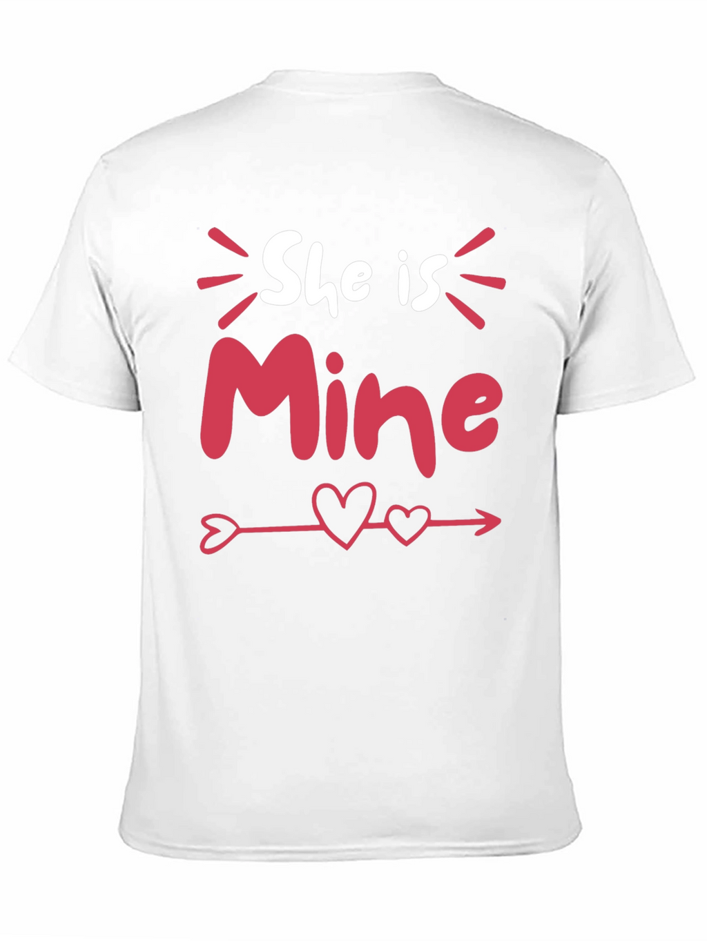 She Is Mine Valentines Day T-Shirt