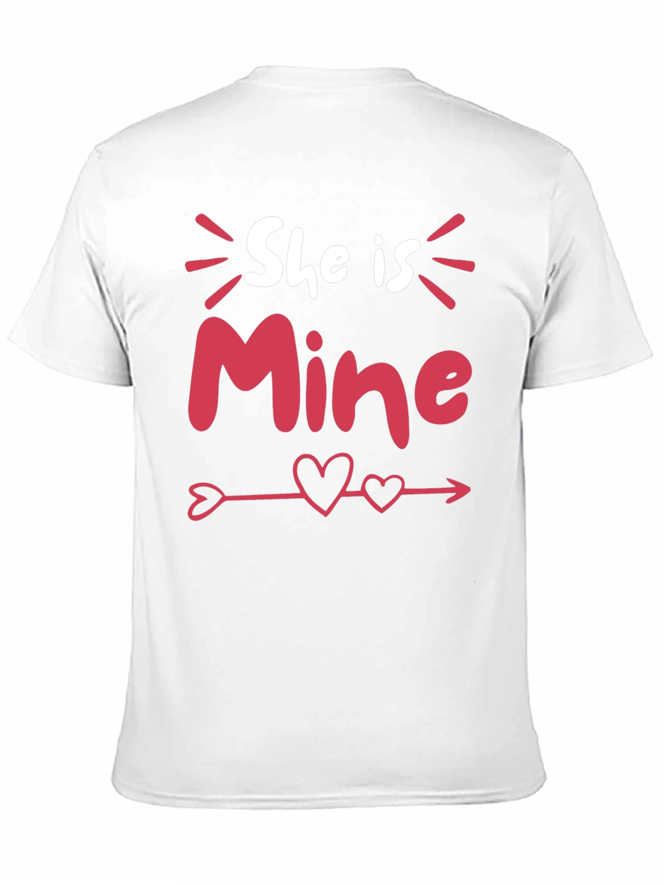 She Is Mine Valentines Day T-Shirt