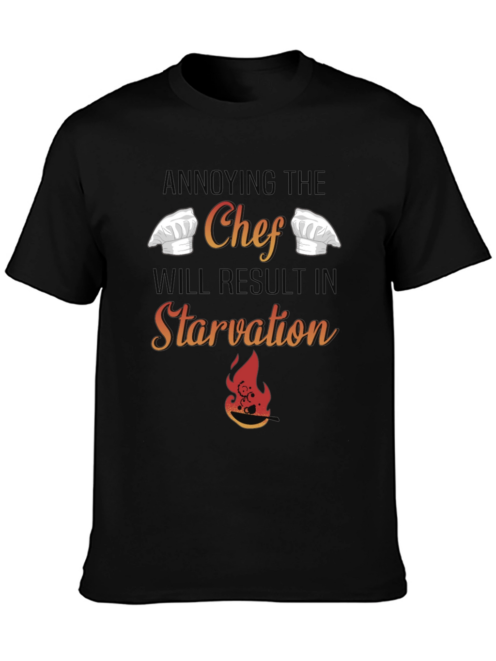 Annoy The Chef Funny Graphic Tee