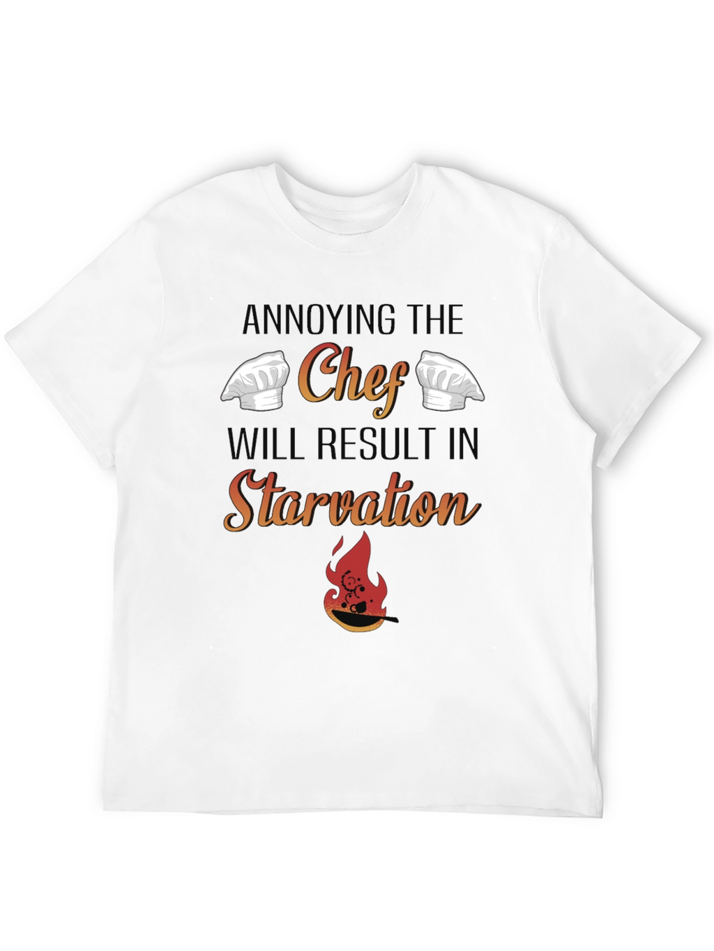 Annoy The Chef Funny Graphic Tee