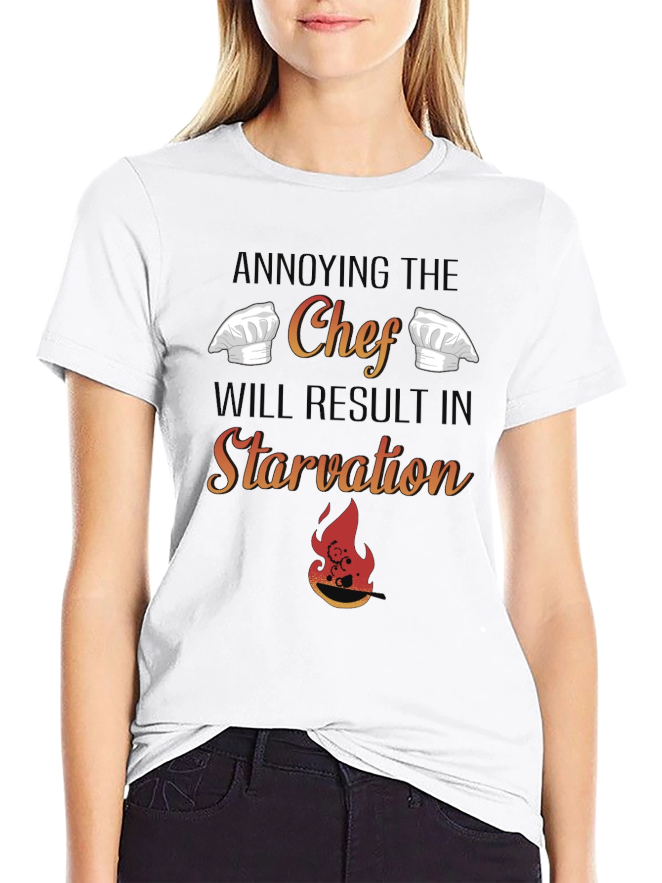 Annoy The Chef Funny Graphic Tee