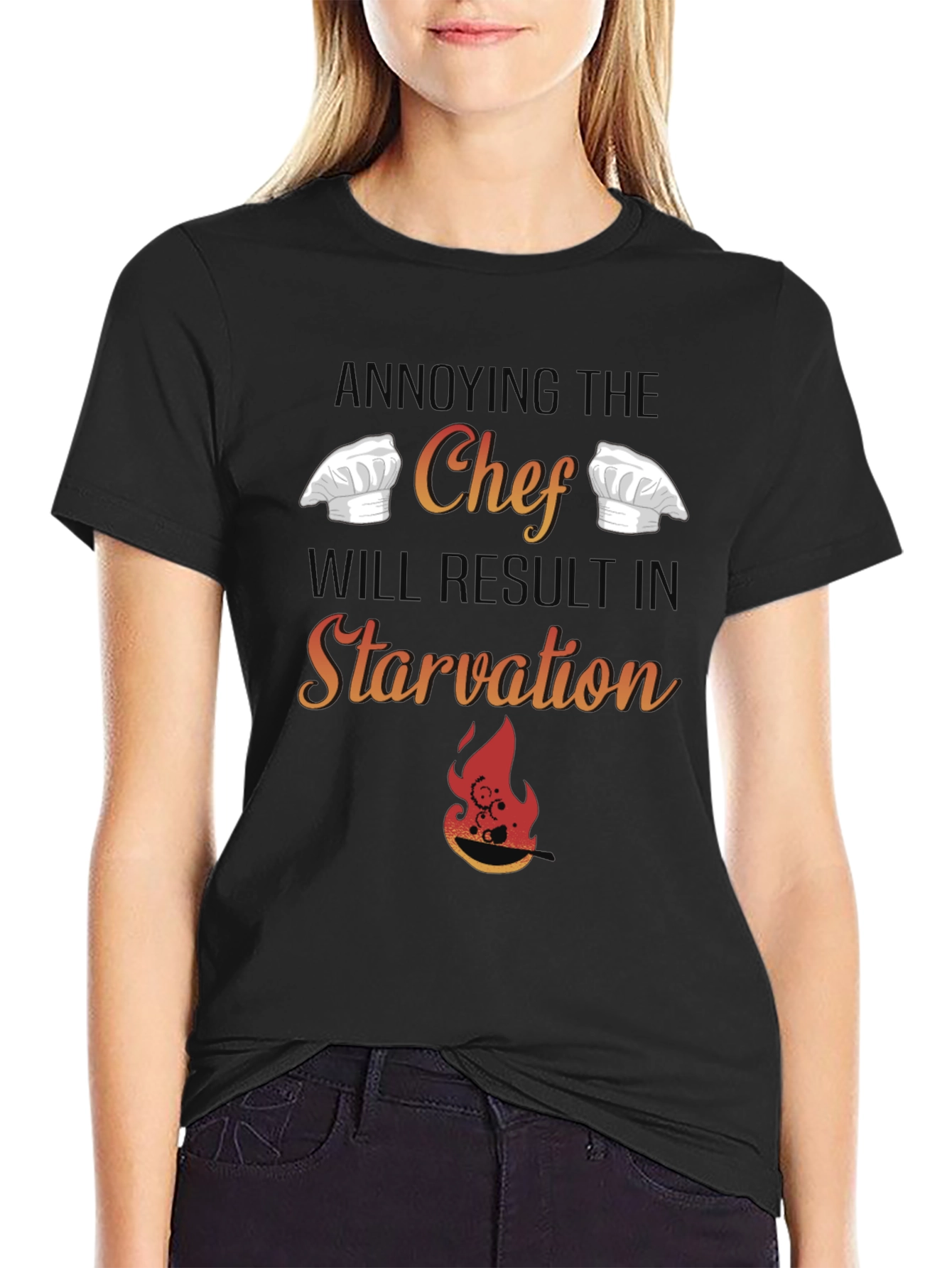 Annoy The Chef Funny Graphic Tee