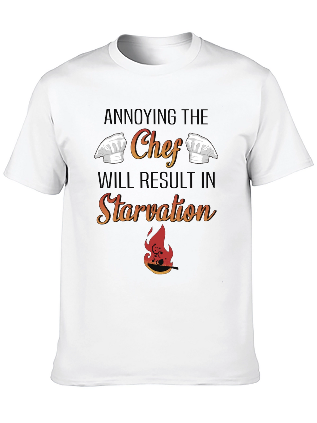 Annoy The Chef Funny Graphic Tee