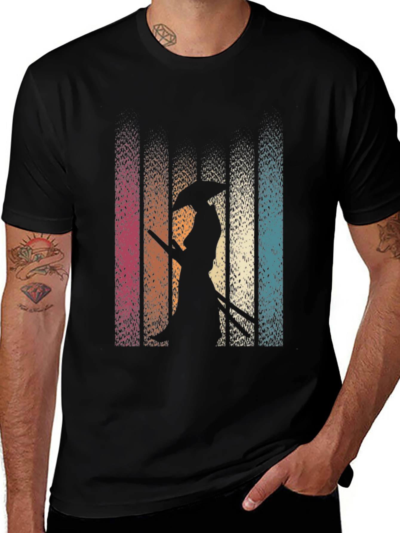 Retro Samurai T-Shirt - Vintage Style Graphic Tee