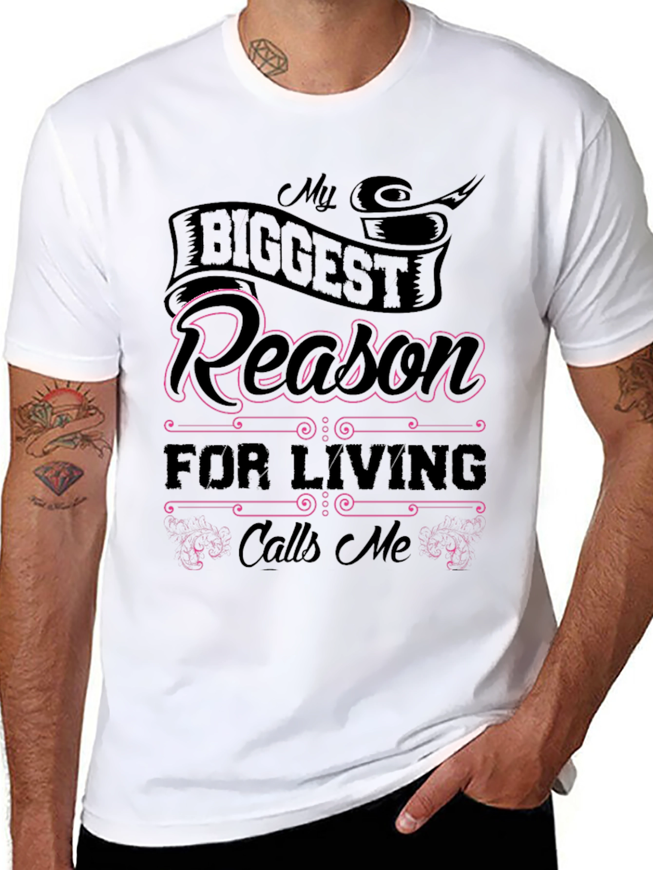 My Biggest Reason For Living Graphic Tee