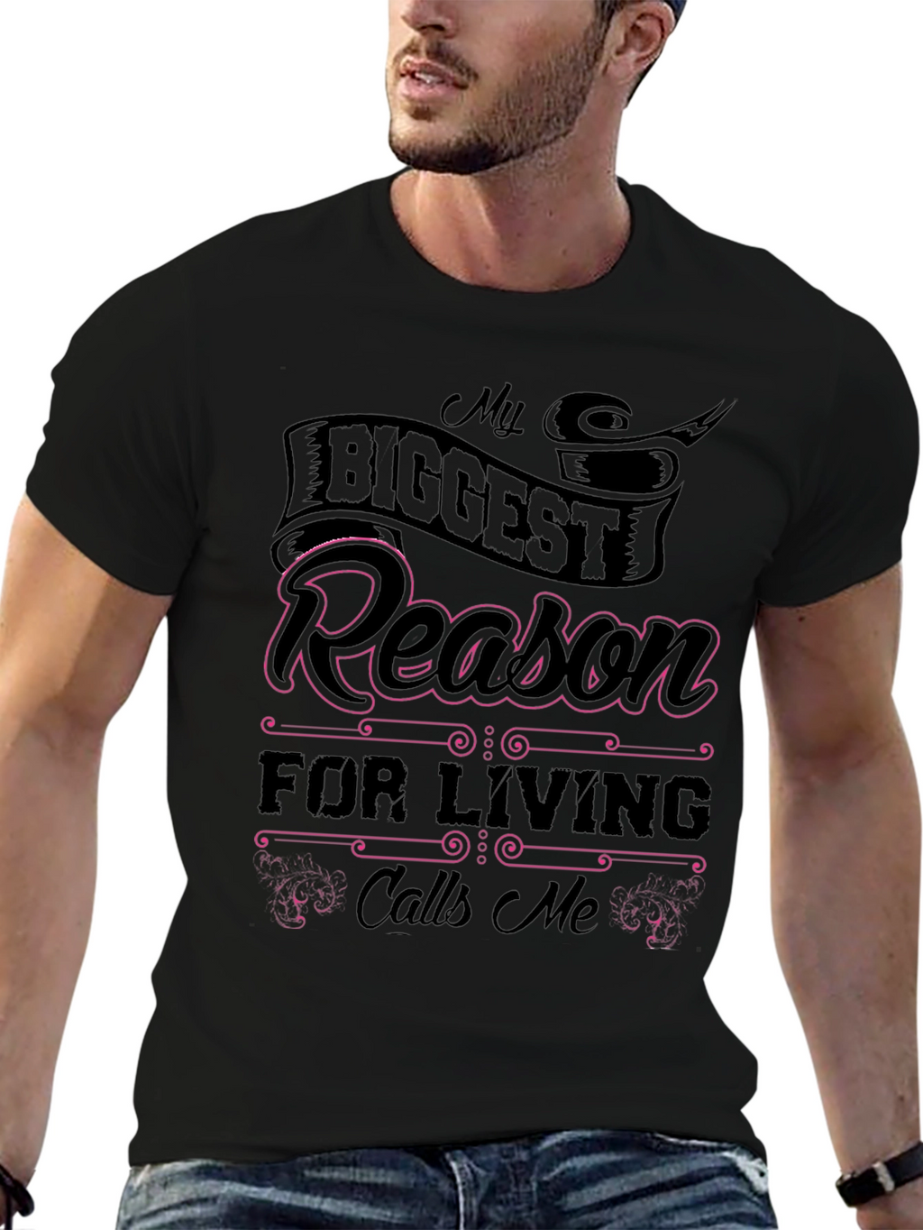 My Biggest Reason For Living Graphic Tee