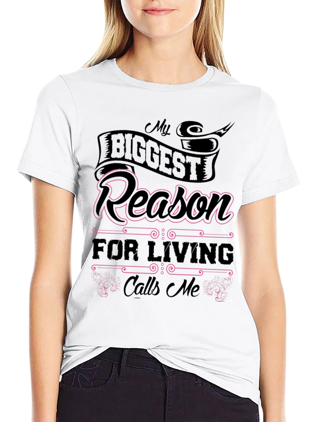 My Biggest Reason For Living Graphic Tee