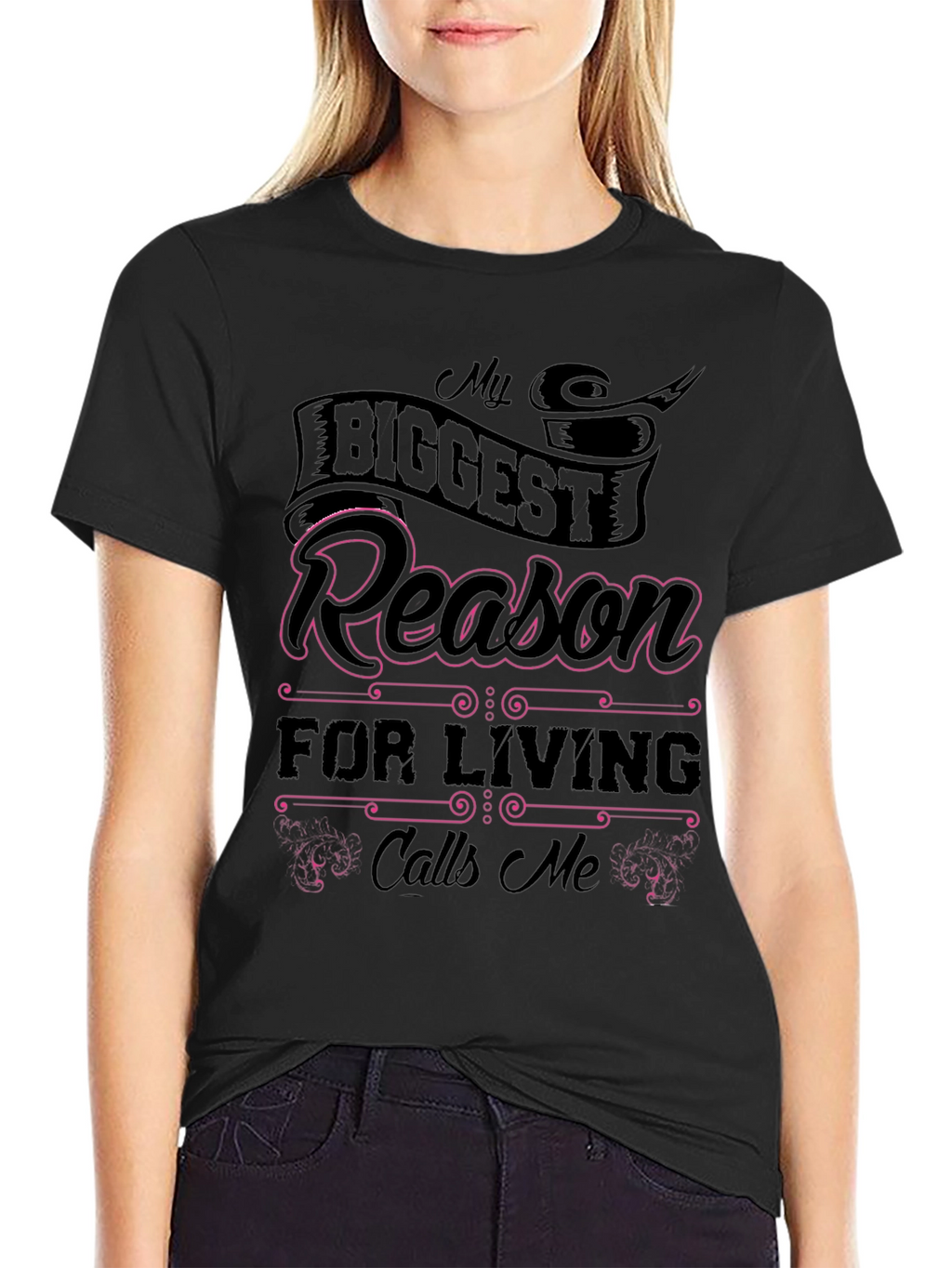 My Biggest Reason For Living Graphic Tee