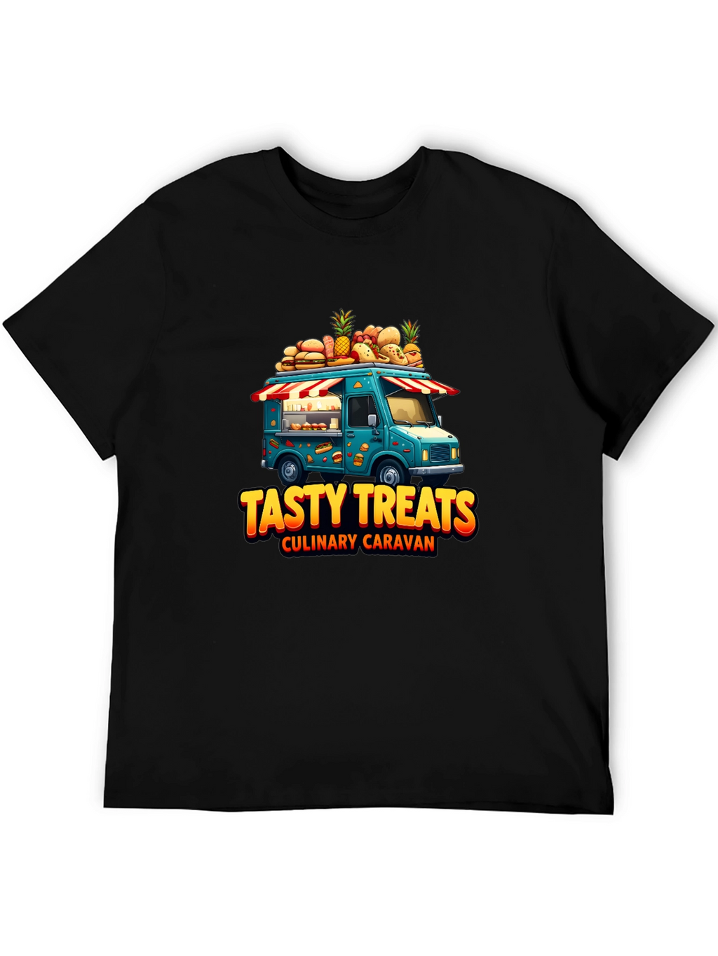 Tasty Treats Food Truck Graphic T-Shirt