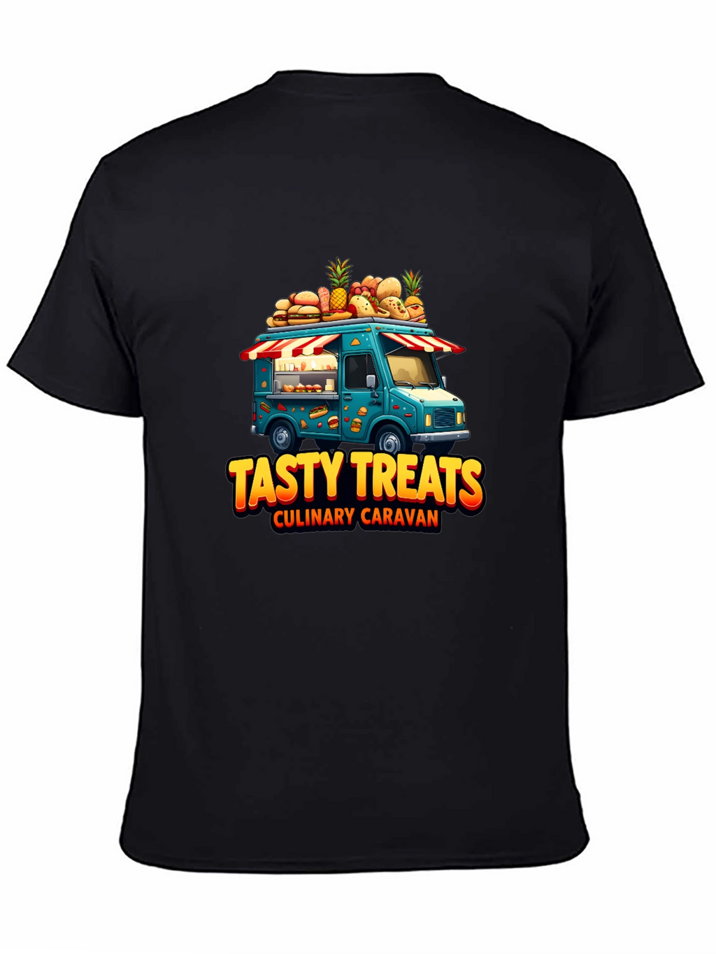 Tasty Treats Food Truck Graphic T-Shirt