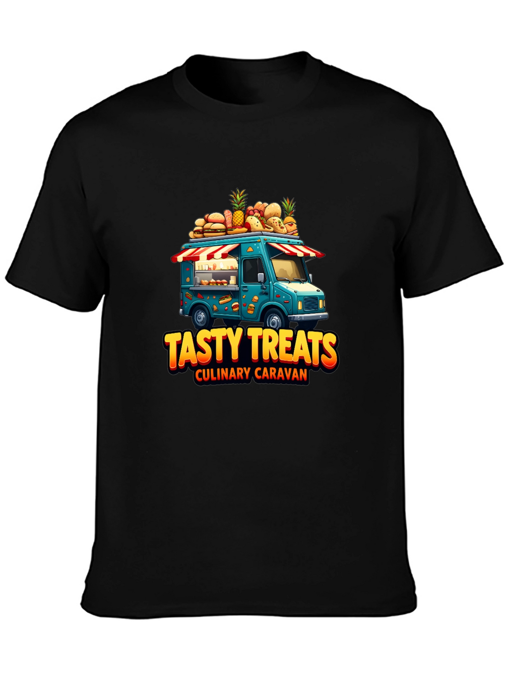 Tasty Treats Food Truck Graphic T-Shirt