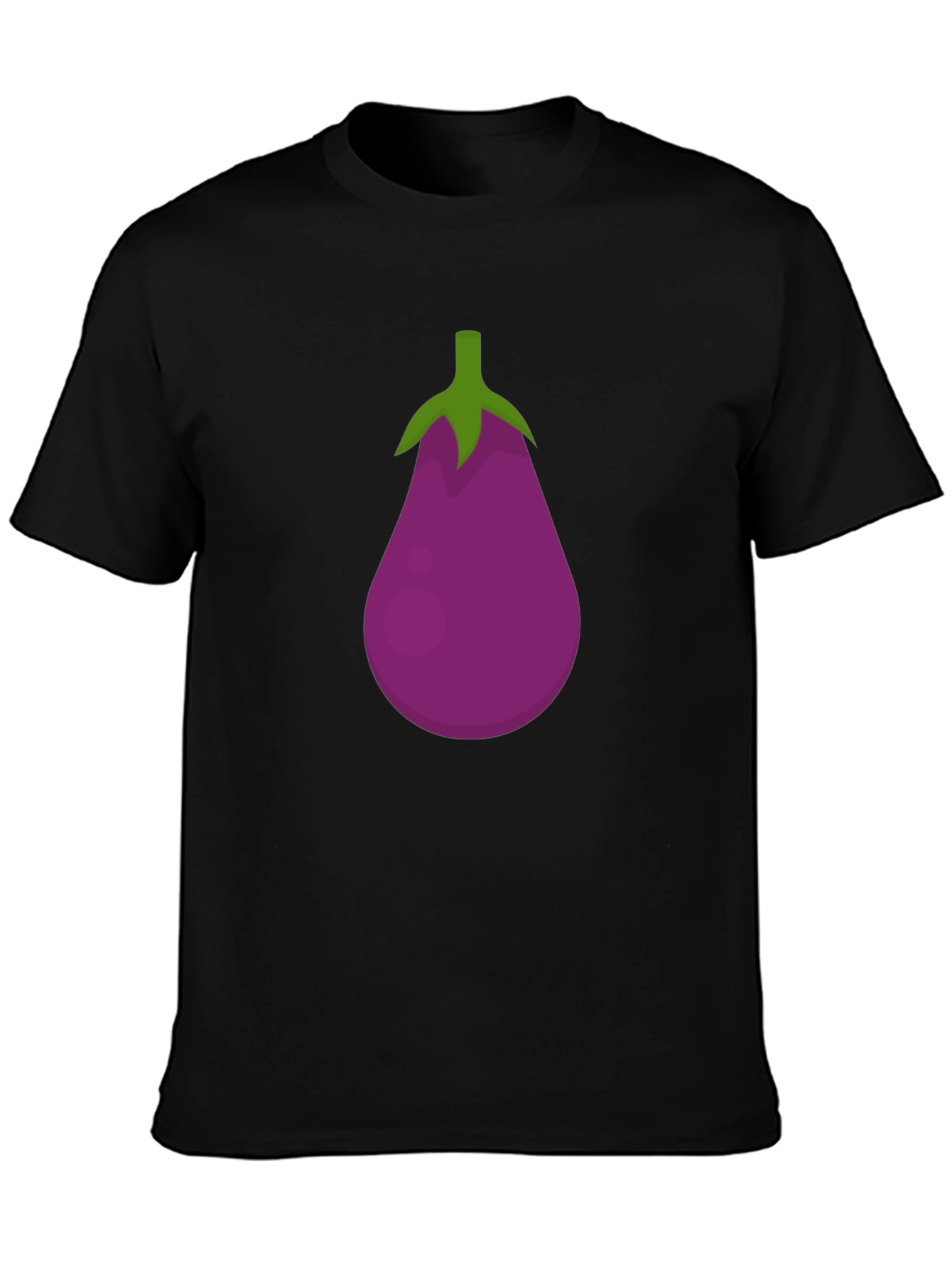 Eggplant Emoji Graphic Tee - Funny T-Shirt